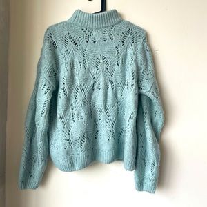 Baby Blue Knitted Sweater